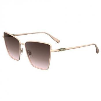 Longchamp Women's Light Beige Sunglasses LO172S Multicolor Metal