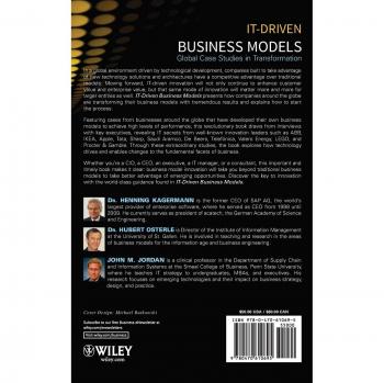 IT-Driven Business Models: Global Case Studies in Transformation - Hardback Edition by John M. Jordan