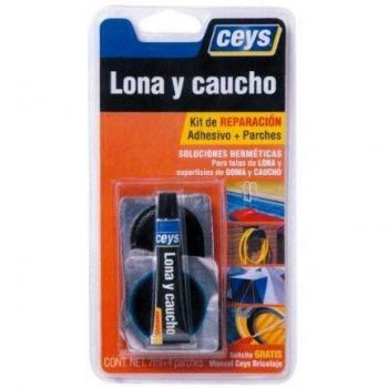 ceys CE505017 Adhesivo reparador lona-caucho, Azul, 0