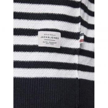 JACK & JONES Jorbash Knit Crew Neck, suéter para Hombre, Large