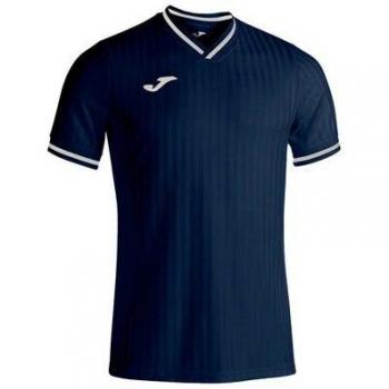 Joma Toletum III Men's Short Sleeve Football T-Shirt - Navy