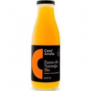 Zumo de naranja Bio sin azúcar 750 ml (Naranja) | Casa Amella