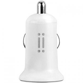 Aiino AIAS1U24AT-WH - Cargador de móvil para coches compatible con dispositivos Samsung 1USB 2,4A Tablet, color blanco