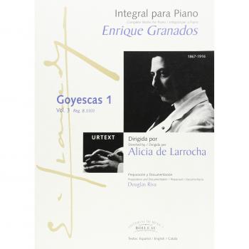 Integral para piano Enrique Granados: Goyescas 1 - B.3303