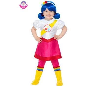 Disfraz de Vera y el Reino Arcoíris para niña de Smiffy's