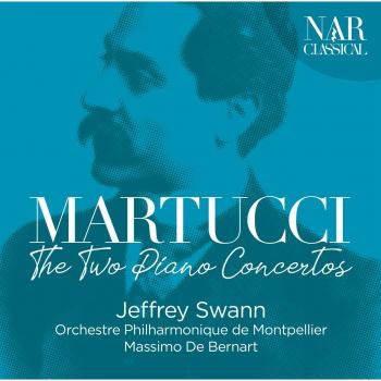CD de los Dos Conciertos para Piano de Martucci - Interpretado por Jeffrey Swann