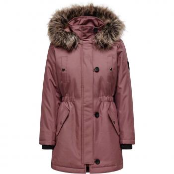 ONLIRIS FUR WINTER PARKA CC 2023 OTW - Dusky Pink Women's Winter Jacket