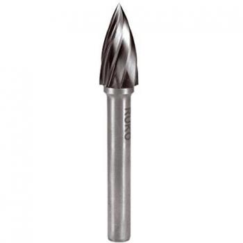 Ruko 116025A - Fresas metal duro para aluminio forma G - SPG arco en punta