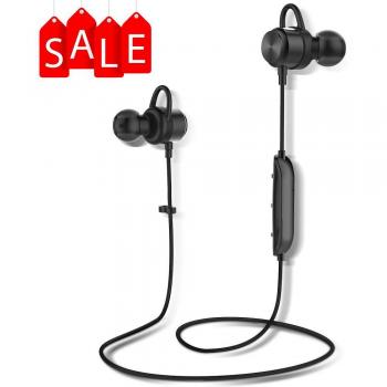 Auriculares Bluetooth, Arbily Auricular Magnéticos Bluetooth 4.1, Cascos Inálambrico CSR Chips HiFi Estéreo, Sweatproof IPX7, Micrófono Incorporado y Cancelación de Ruido