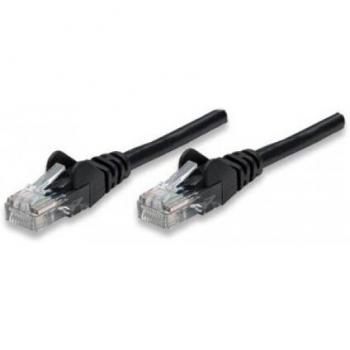 Intellinet Black Cat5e UTP Patch Cable 0.15m with Snagless Boot