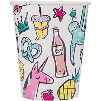 Unique Party- Vasos de papel, Color