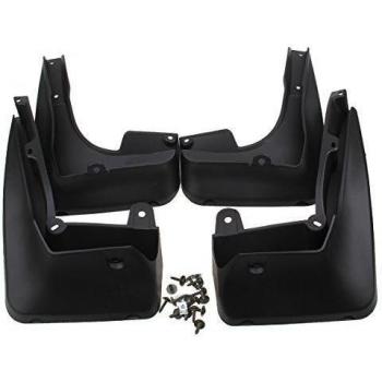 possbay 4 x Auto Suciedad agarradores guardabarros TPE + PP Material para 2004 - 2011 BMW 1 Series 120I 130I E87