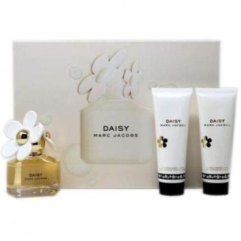 Marc Jacobs Daisy Fragrance Set: 50ML Eau de Toilette, 75ML Body Lotion, 75ML Shower Gel