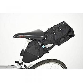Fischer MTB Bolsa para sillín, Unisex Adulto, Negro, Extra-Large