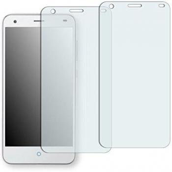 2 x protectores pantalla Golebo para ZTE Blade S6. Lámina protectora adhesiva invisible Crystal Clear. Fabricado en Alemania.