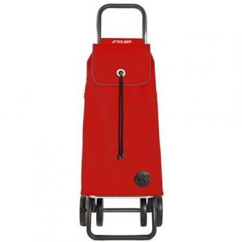 Carro de Compra Plegable Rolser I-Max MF Logic con 4 Ruedas, Capacidad de 25 kg - Rojo