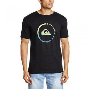 Quiksilver Clasactivecheck M Tees KVJ0 - Camiseta para hombre, color negro, talla M