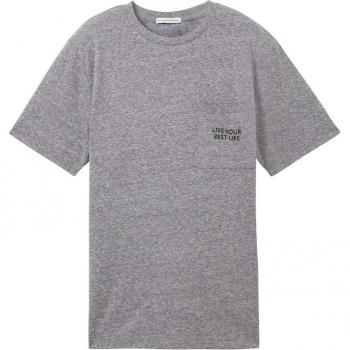 Camiseta de niño de manga corta con cuello redondo