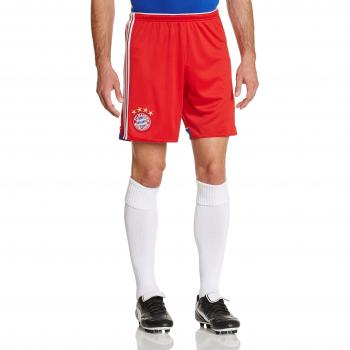 adidas Fußball FC Bayern München Shorts - Pantalones cortos de fútbol para hombre, color rojo, talla L