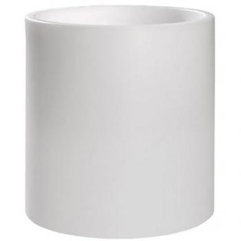 Maceta Agila 60cm Blanca - Polietileno Lineal - Fácil Limpieza - Resistente a Impactos - 100% Reciclable