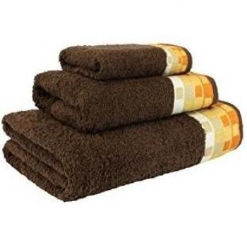 Natural History Gifts Set Toalla De Baño 3 Uds. 400 G Chocolate 30 x 50 cm + 50 x 100 cm + 100 x 150 cm