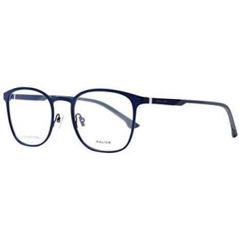 Police VPL801520475 Gafas, Matt Blue, 52/20/145 para Hombre