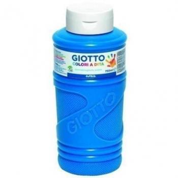Pintura de Dedos Giotto Be-Bè 750ml Color Azul Cyan