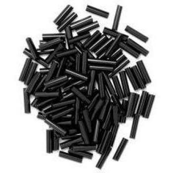 Craft Factory cf01/05006 | Negro Bugle Beads | 6 mm | Aprox 15 G