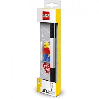 Bolígrafo de Gel Negro LEGO con Minifigura