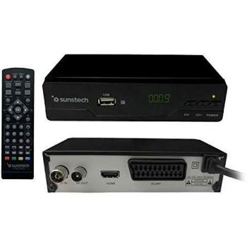 Sunstech - DTB210HD2. Descodificador Digital TDT HD , Color Negro