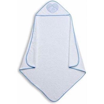 Capa de Baño Corazón Blanco Azul