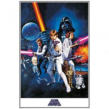 Póster Star Wars: Una Nueva Esperanza (91.5x61 cm) - Decoración para el hogar