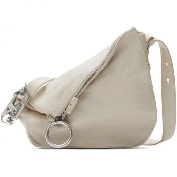 Burberry Women's Knight Small Shoulder Bag in White | Size UNI | 8081676B7348