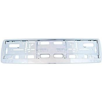 Portamatrículas de Cromo CARPOINT 1362006 para Placas Europeas