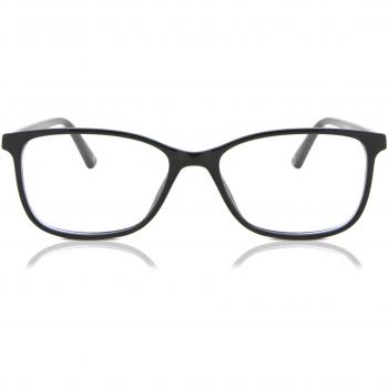 Gafas Anti-Azules Cuadradas Armazón Completo Plástico Negro para Hombre - SmartBuy Collection