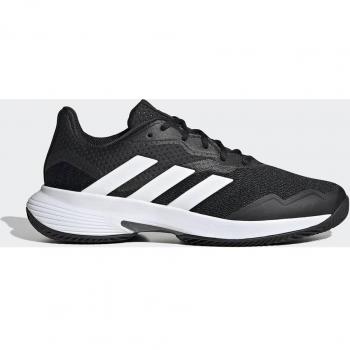 adidas CourtJam Control Hombre Zapatillas de Tenis Negras