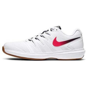 Nike Air Zoom Prestige HC, Zapatillas de Tenis Hombre, Blanco Laser Crimson Gridiron W 105, 44.5 EU