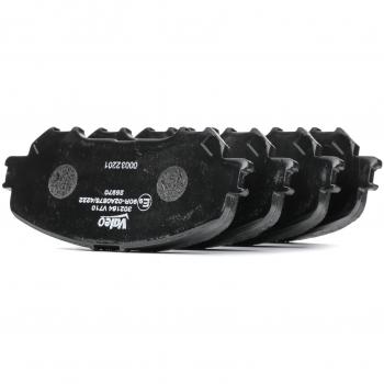 Pastillas de freno VALEO 302164 para NISSAN Qashqai, X-Trail y RENAULT Kadjar, Koleos - Juego de 4 piezas