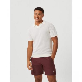 Björn Borg Ace Knit Polo White, Medium
