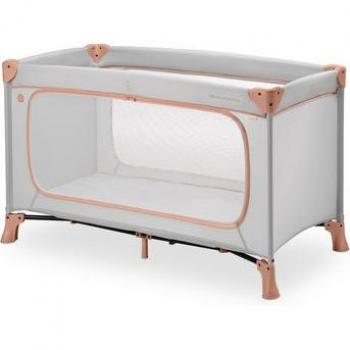 Cuna de viaje Hauck Dream N Play Plus Dusty Cork con salida frontal 125x65 cm