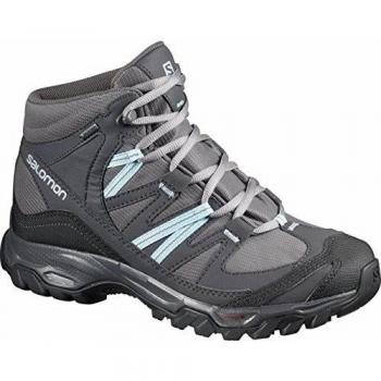 Salomon - Zapatillas de senderismo para mujer QUIET SHADE/MAGNET/ARUBA BLUE, color, talla 6