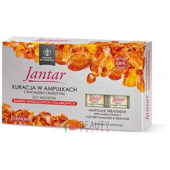 Farmona Jantar Ampoule Hair Treatment with Amber Extract 5x5ml