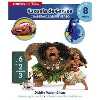 Dividir: Matemáticas: divisiones por una cifra · problemas sencillos de divisiones - Disney