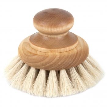 Iris Hantverk Bath Brush with Knob in Birch