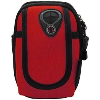 co2UK Neoprene ajustable Gimnasio, Jogging, Ciclismo, Playa Bandas para el brazo Brazalete Armband Deportivo Funda Carcasa Con Clave bolsillo para Apple iphone 5 5S 4 4S iPod touch ,iPod Nano, iPod Classic 80gb, 120gb & 160gb + iPod Video 30gb & 60gb