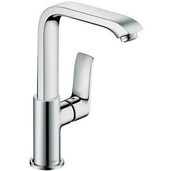 Hansgrohe 31081000 Metris grifo monomando de lavabo, 230mm sin vaciador automático, cromo