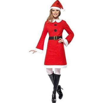 Smiffy's - Disfraz de Mamá Noel adultos, talla S