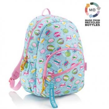 Mochila doble ARP WOW con diseño reciclado y medidas 16x28x40 cm