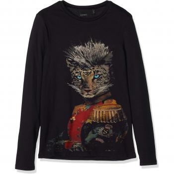 IKKS tee Shirt Manches Longues, Camiseta para Niños, Bleu