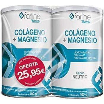 Pack Duplo Farline Activity Colágeno y Magnesio Neutro, 2 x 400g